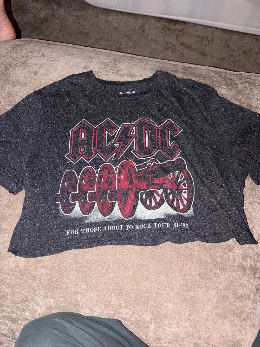 AC/DC Black & Red Tour Graphic Tee